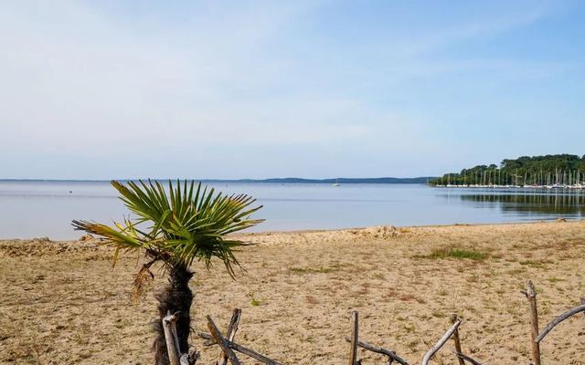 Le lac de Lacanau, calme hors saison