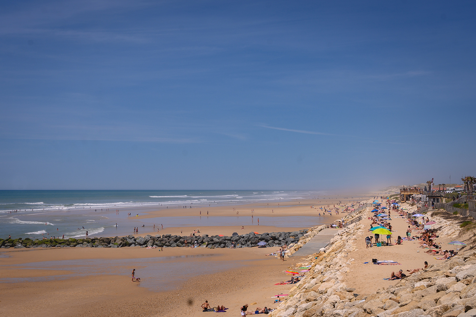 Plage centrale de Lacanau Océan